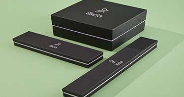 beautiful bespoke boxes for a new product launch 